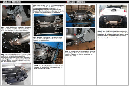 Magnaflow Cat-Back Exhaust for Focus RS (19281)