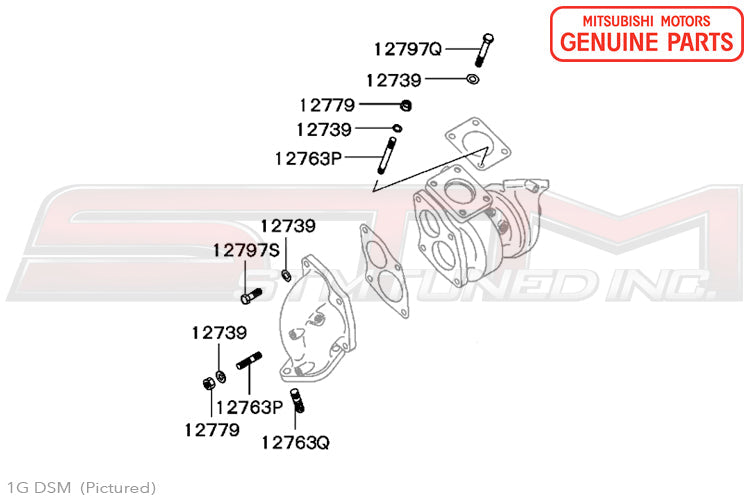 Mitsubishi Turbo Hardware - 1G DSM