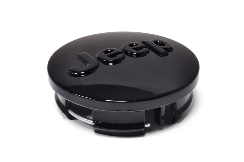 Mopar Gloss Black Jeep Wheel Center Cap (1LB77DX8AC)