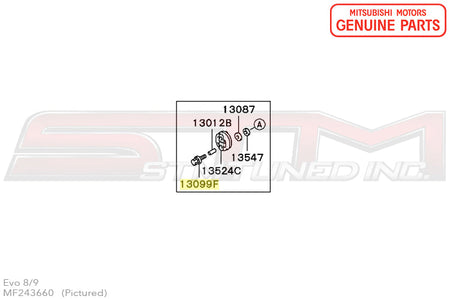 Mitsubishi Exhaust Hanger (A) Downpipe - Evo 8/9