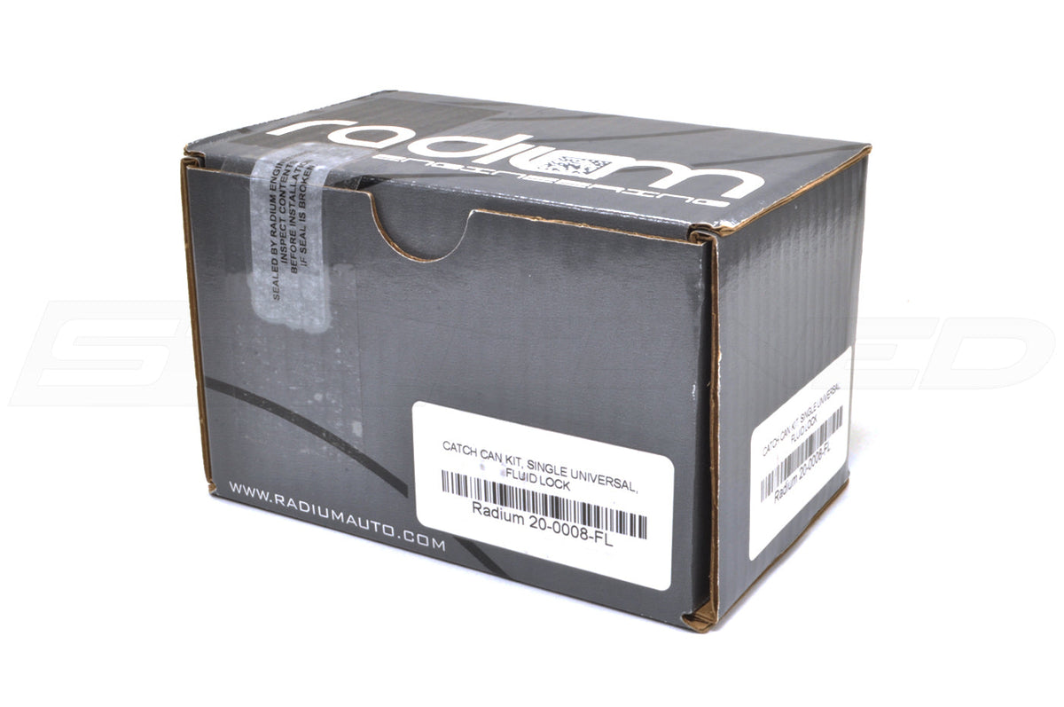 Radium Universal Single Catch Can (20-0008-FL)