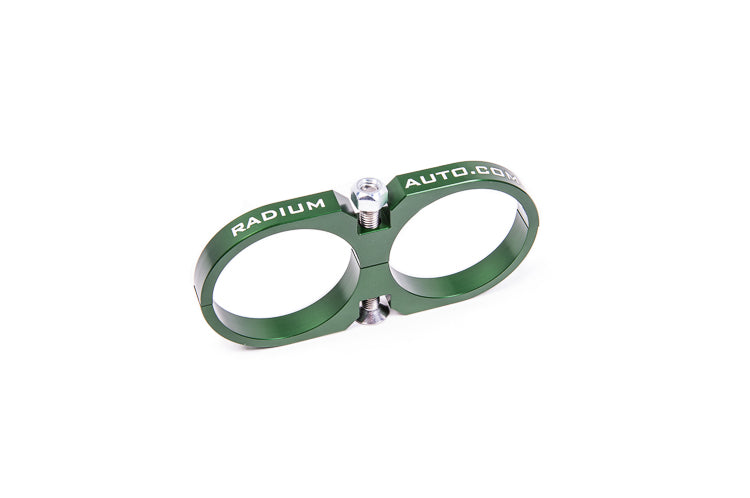 Radium Fuel Filter Mounting Clamp (Dual Clamp 60mm) (20-0122)