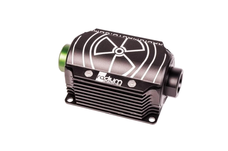 Installed with Radium Fuel Filter (Not Included)