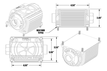 Radium Fuel Filter Heat Exchanger Diagram