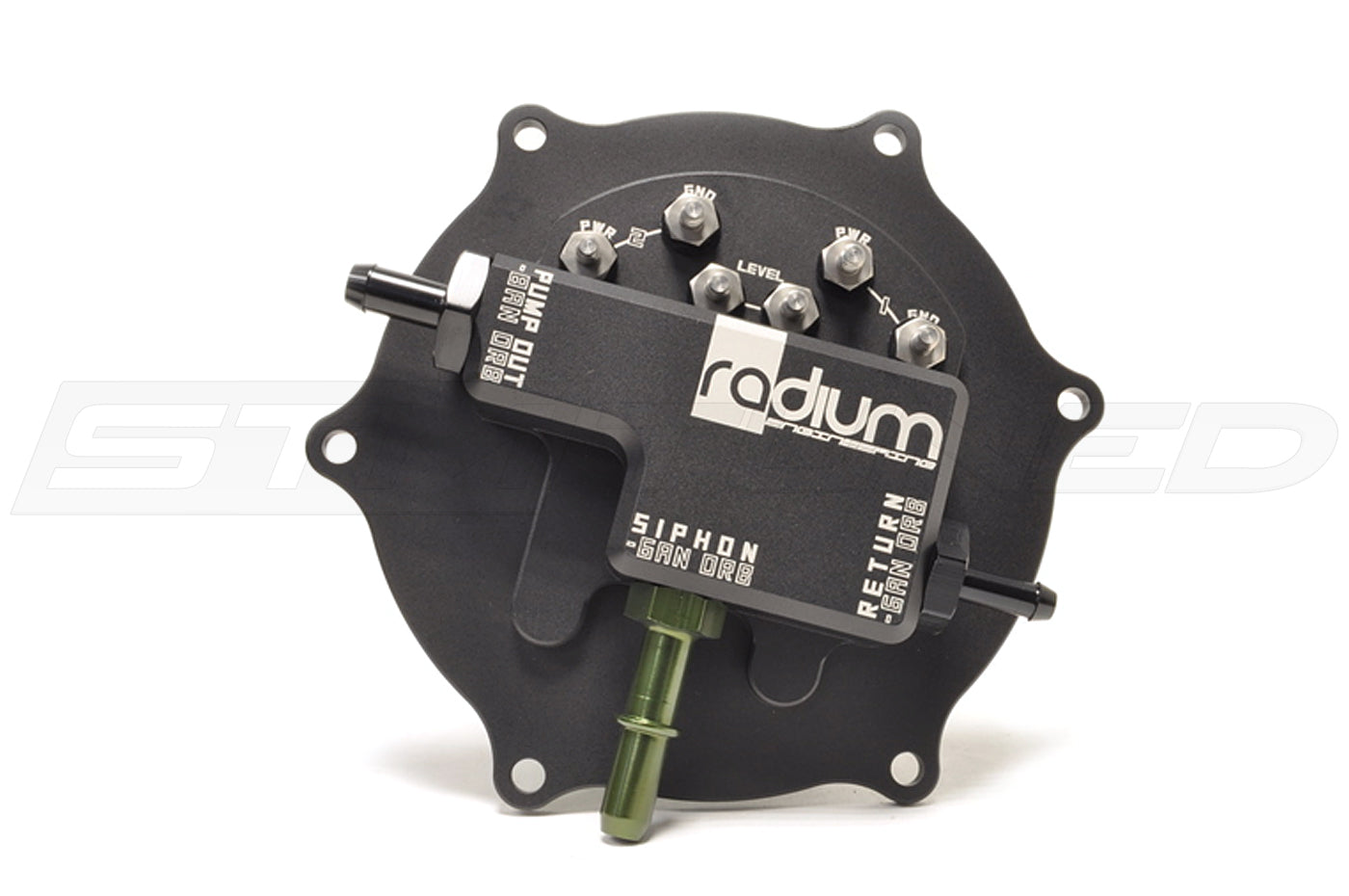 Radium Fuel Pump Hanger for Evo 8/9 (20-0345-00 is pictured)