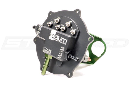 Radium Fuel Pump Hanger for Evo 8/9 (20-0345-00 is pictured)