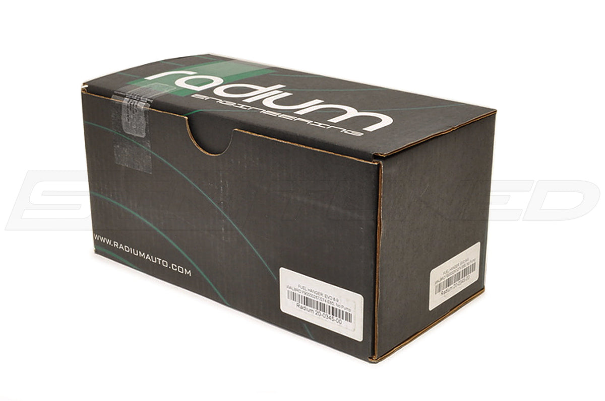Radium Fuel Pump Hanger for Evo 8/9 (20-0345-00 is pictured)
