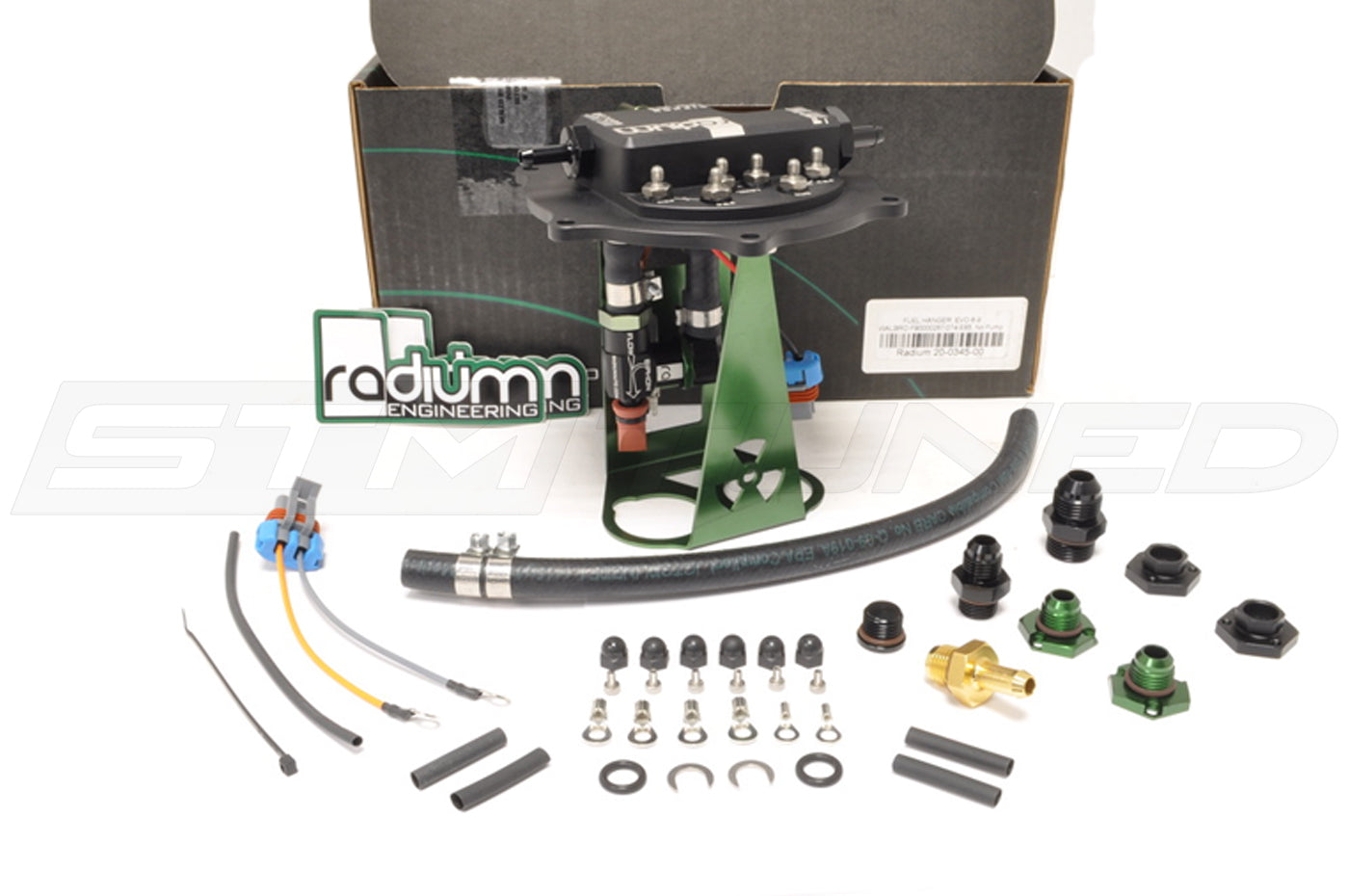 Radium Fuel Pump Hanger for Evo 8/9 (20-0345-00 is pictured)