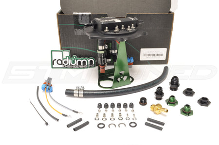 Radium Fuel Pump Hanger for Evo 8/9 (20-0345-00 is pictured)