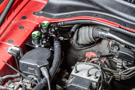 Radium MK4 Supra VTE Catch Can Mounting Option Number 1
