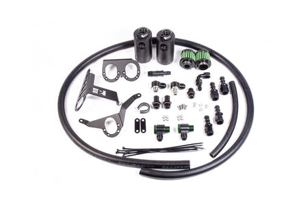 Radium Dual Catch Can Kit (VTA Atmosphere Vent) for 93-98 Supra (20-0388)