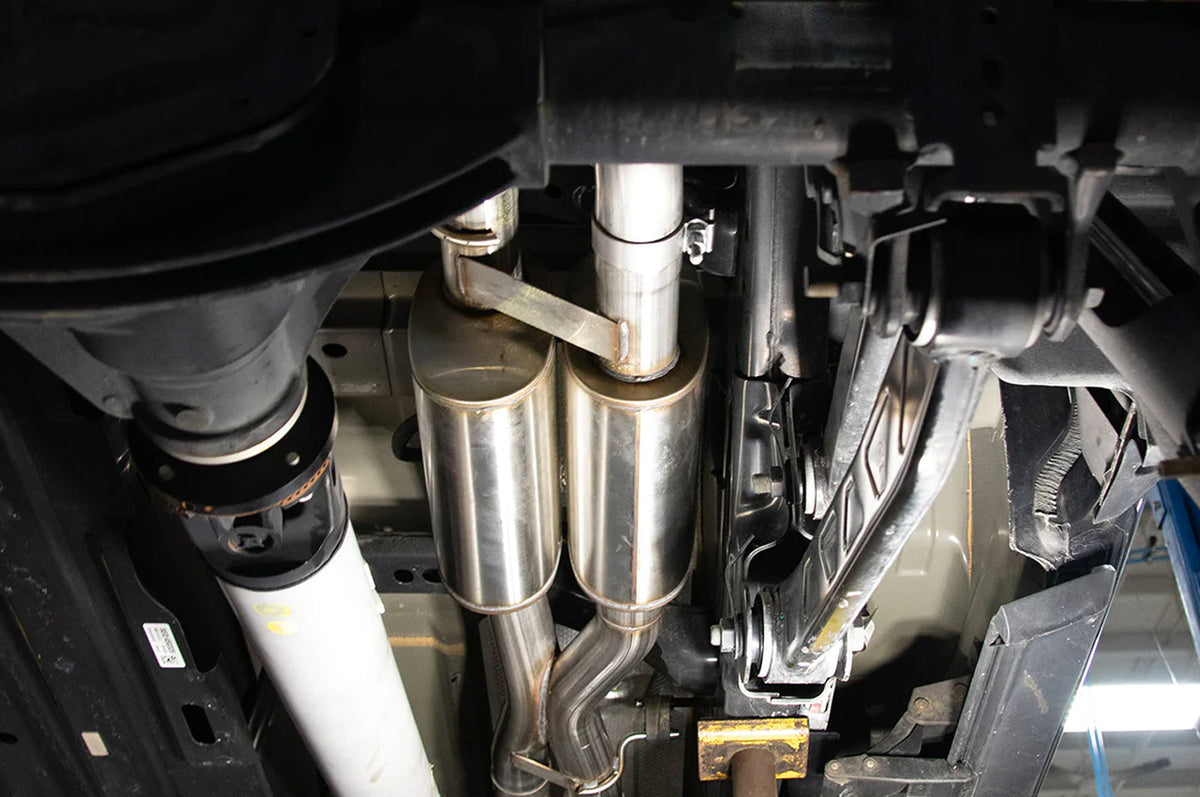 Corsa Cat-Back Exhaust with Mufflers for 2021+ Ram TRX (21189)