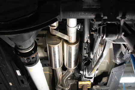 Corsa Cat-Back Exhaust with Mufflers for 2021+ Ram TRX (21189)