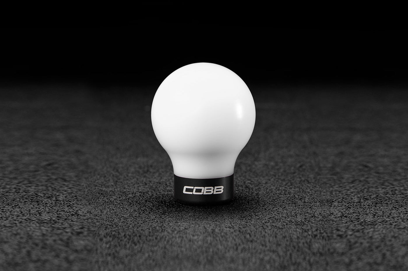COBB Knob for 6-Speed WRX/STi (White/Black)