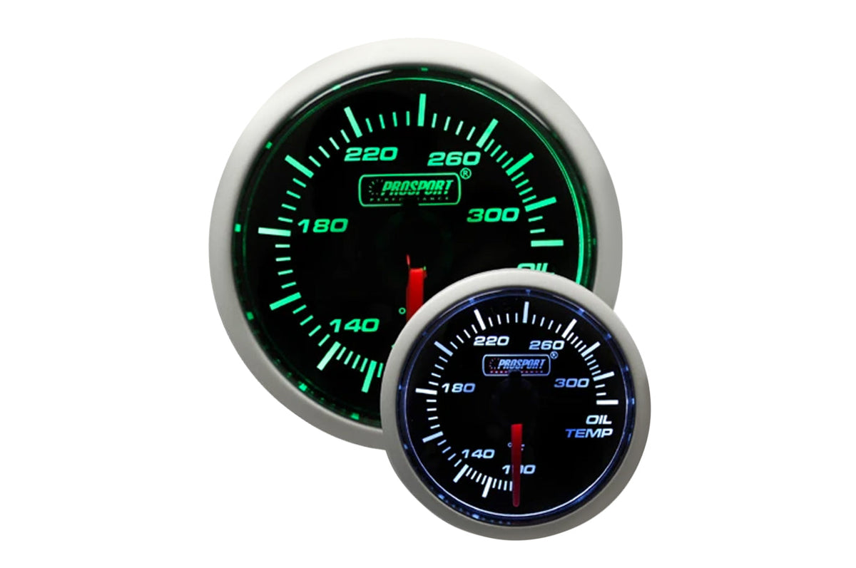 Electrical Oil Temperature Gauge 100-300°F (216BFWGOTSM.F)