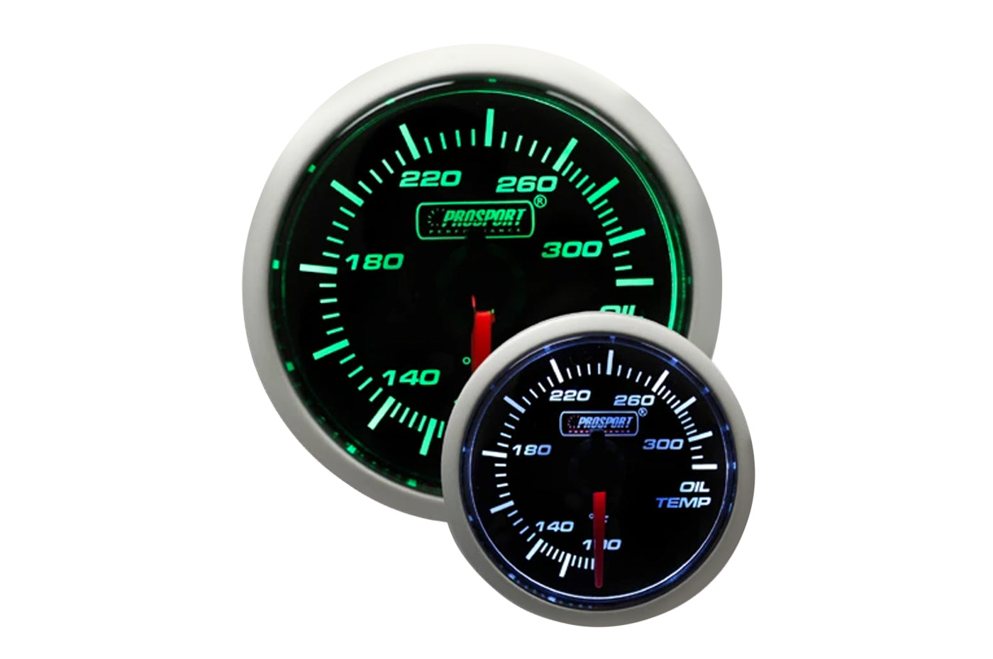 Electrical Oil Temperature Gauge 100-300°F (216BFWGOTSM.F)