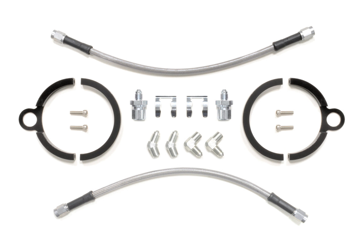 Wilwood Rear Brake Lines for Foxbody Mustang Brake Kit (220-17289)