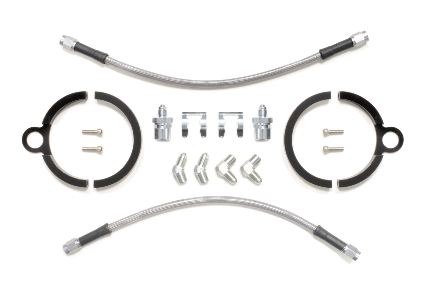 Wilwood Rear Brake Lines for Foxbody Mustang Brake Kit (220-17289)