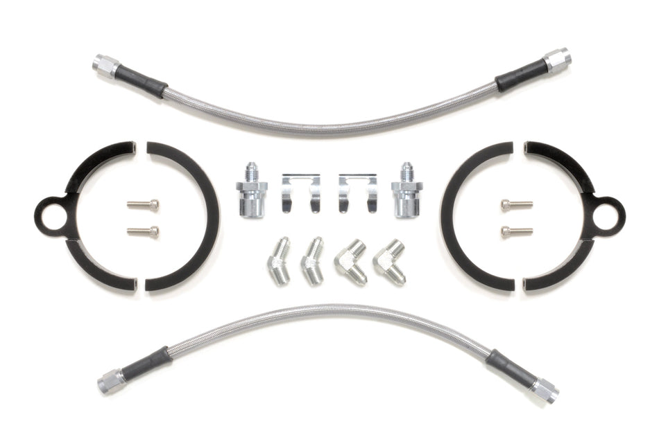 Wilwood Rear Brake Lines for Foxbody Mustang Brake Kit (220-17289)