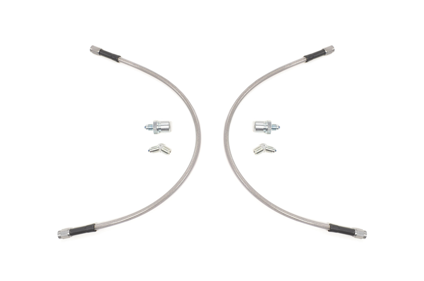 Wilwood Front Brake Lines for Foxbody Mustang Brake Kit (220-6458)