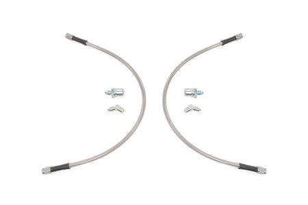 Wilwood Front Brake Lines for Foxbody Mustang Brake Kit (220-6458)