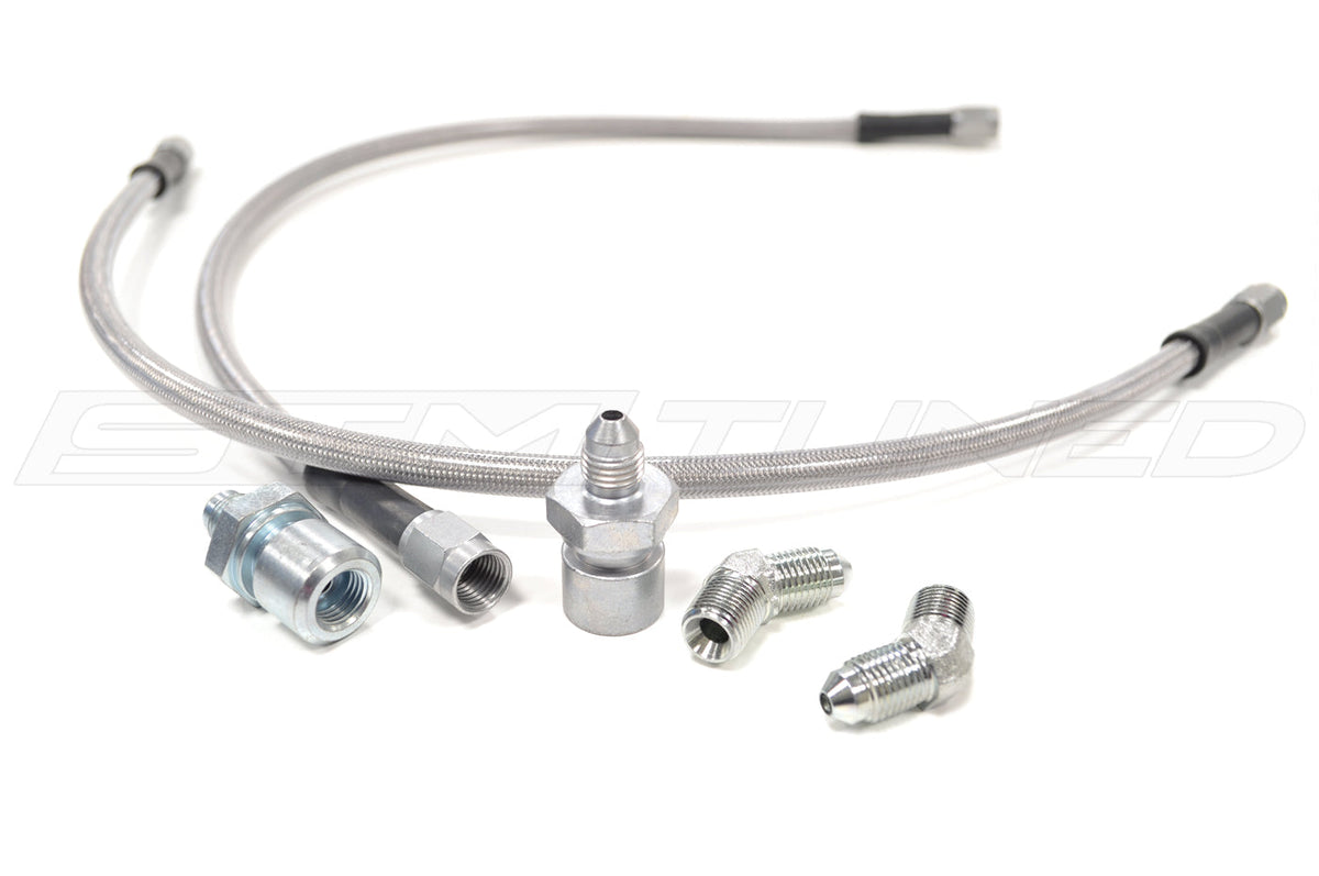 Wilwood Front Brake Lines for Foxbody Mustang Brake Kit (220-6458)