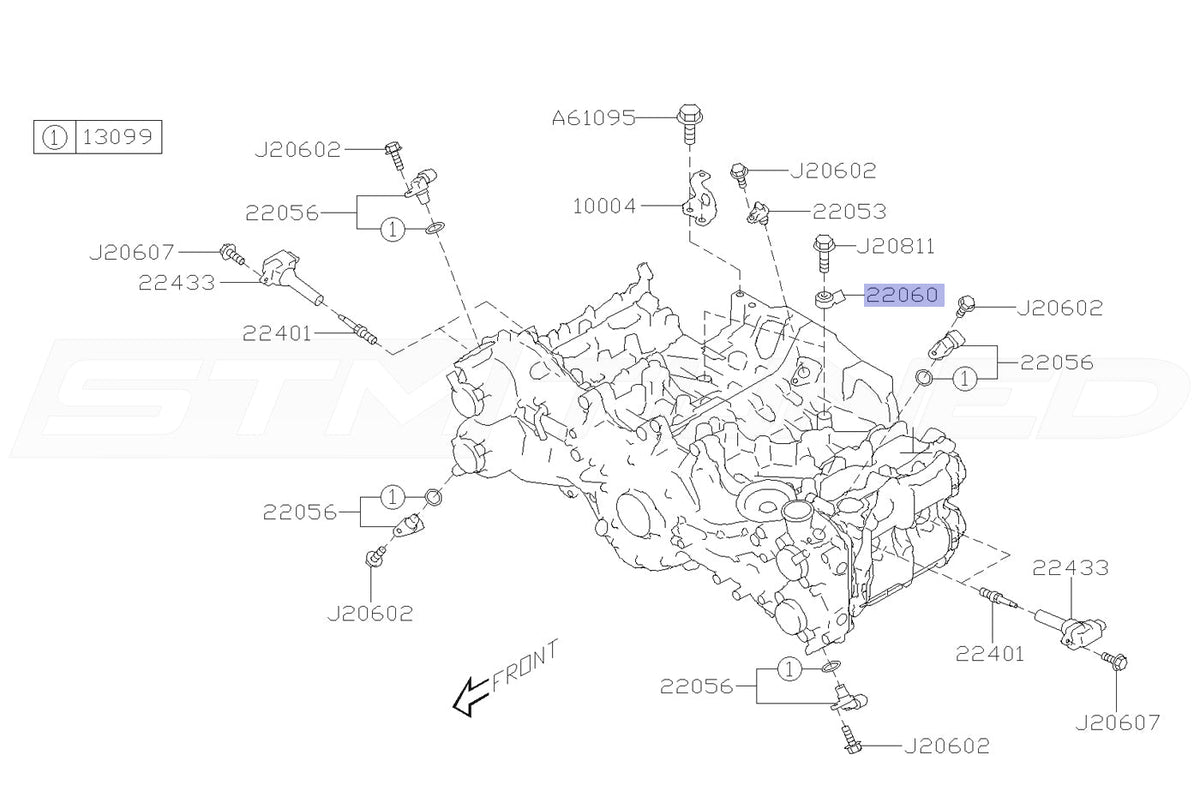 2022 WRX Diagram for Reference