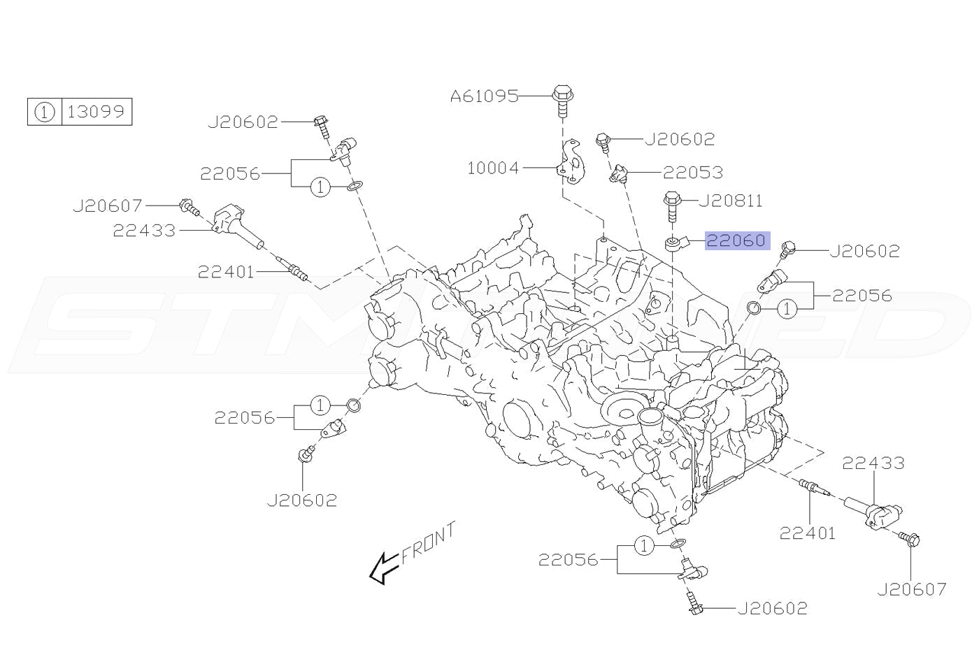 2022 WRX Diagram for Reference