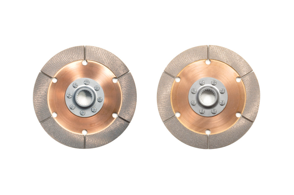 Quarter Master Replacement 6-Leg Twin Clutch Discs for DSM/Evo