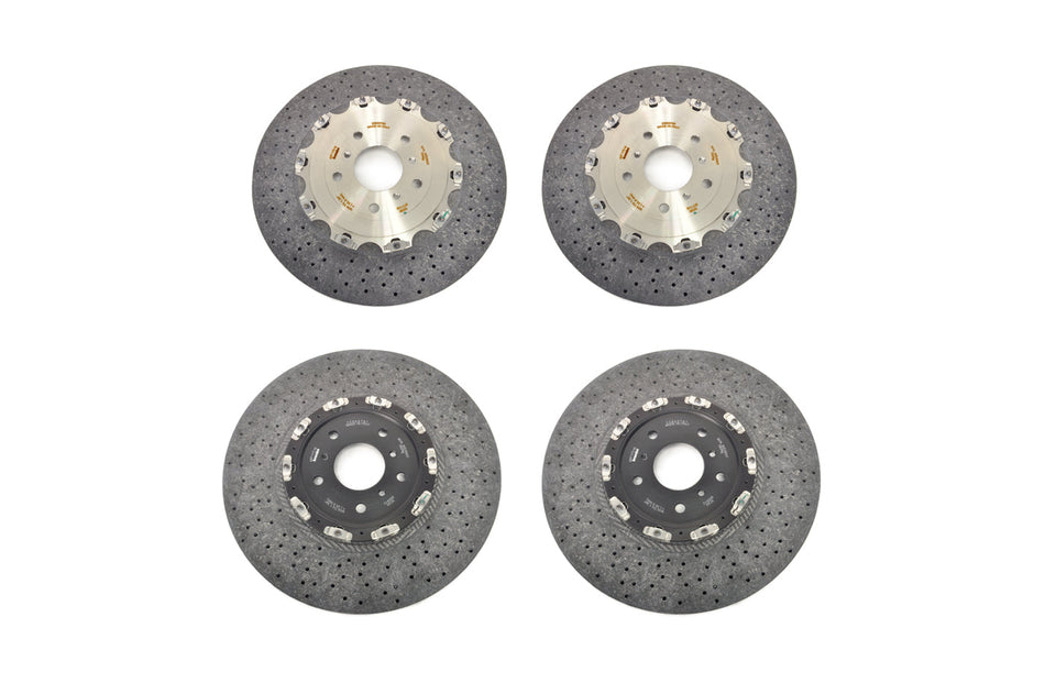 Corvette ZR1 Carbon Rotors Set of 4 22805791 (x2) & 22805790 (x2)