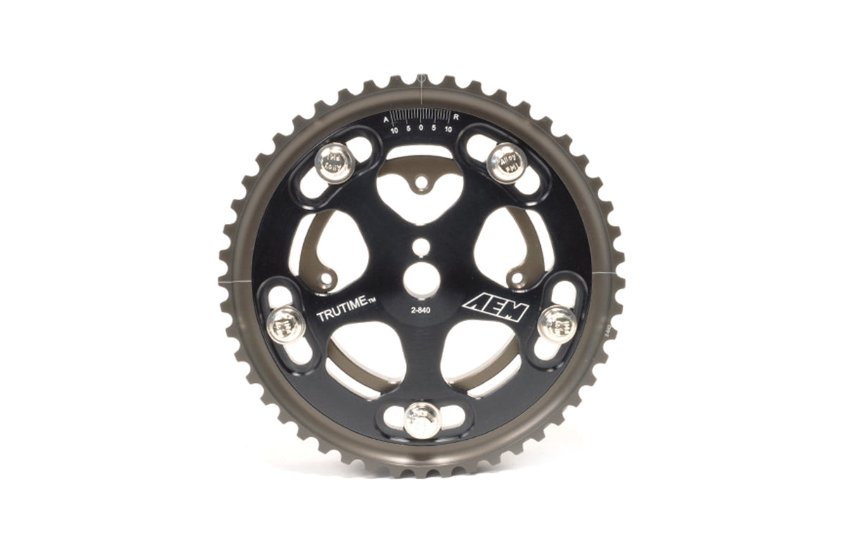 23-830BK Black Adjustable Tru-Time Cam Gears for DSM & Evo 1/2/3
