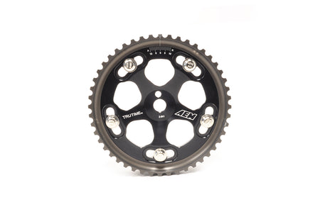 23-831BK AEM Black Adjustable Tru-Time Cam Gears for Evo 4-9