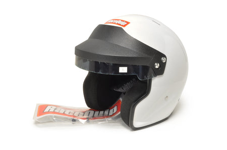 RaceQuip OF20 Open Face Helmet Large White (256115)