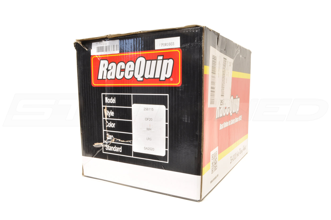 RaceQuip OF20 Open Face Helmet Large White (256115)