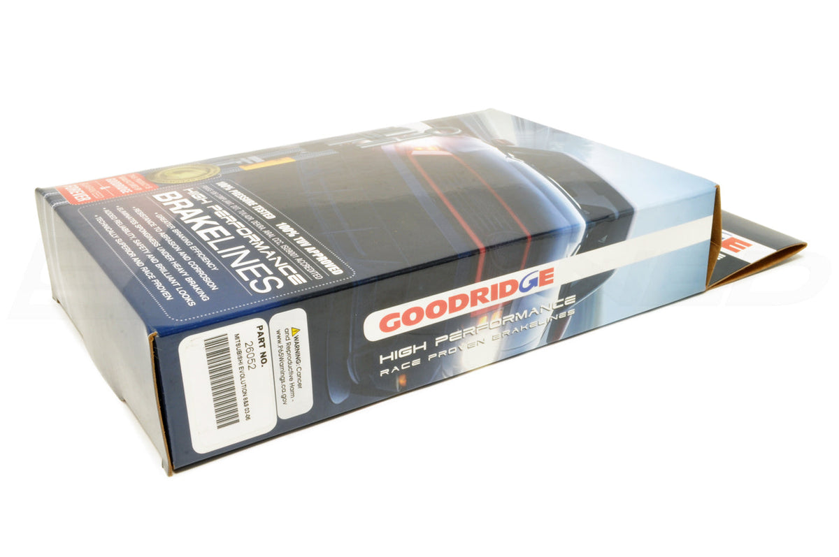 Goodridge G-Stop Stainless Brake Lines for Evo 7/8/9 (26052)