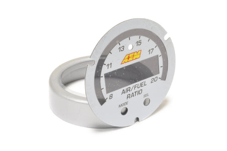 AEM White/Silver Faceplate for X-Series UEGO (30-0300-ACC)