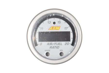 AEM White/Silver Faceplate for X-Series UEGO (30-0300-ACC)
