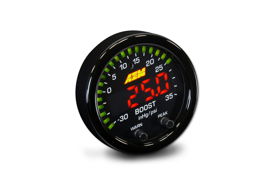 AEM X-Series Boost Gauge 35 PSI / 2.5BAR (30-0306)