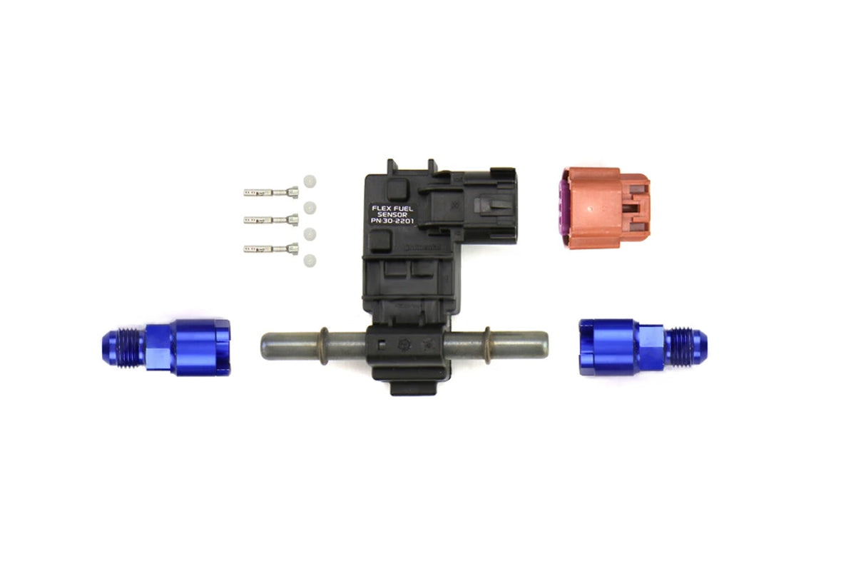 30-2201 AEM Flex Fuel Ethanol Content Sensor Kit with -6AN Fittings