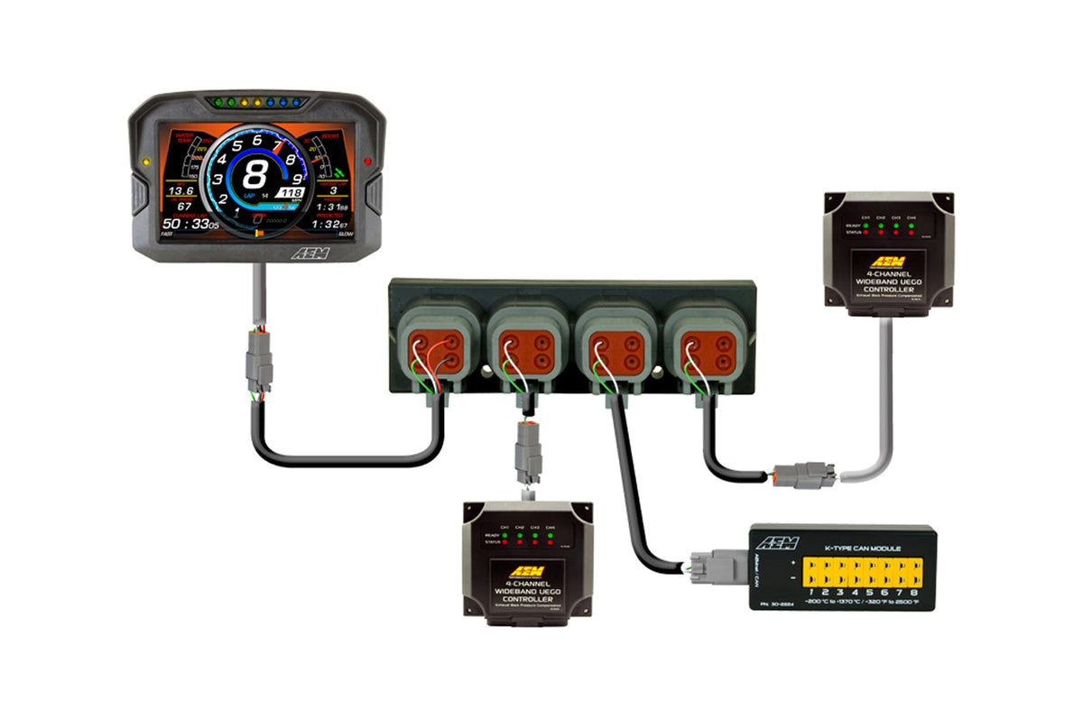 AEM AEMnet 4 Port CAN Hub (30-2225)