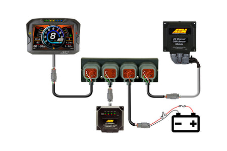 AEM AEMnet 4 Port CAN Hub (30-2225)