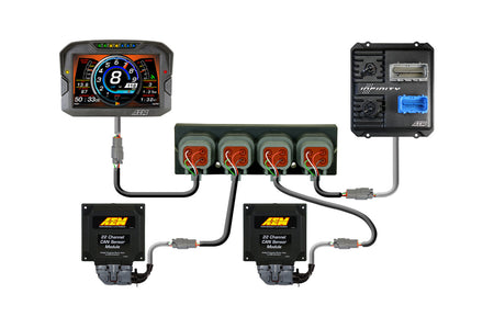AEM AEMnet 4 Port CAN Hub (30-2225)