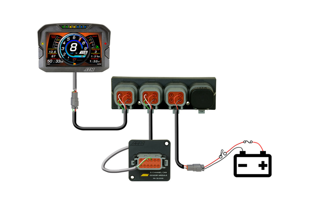 AEM AEMnet 4 Port CAN Hub (30-2225)