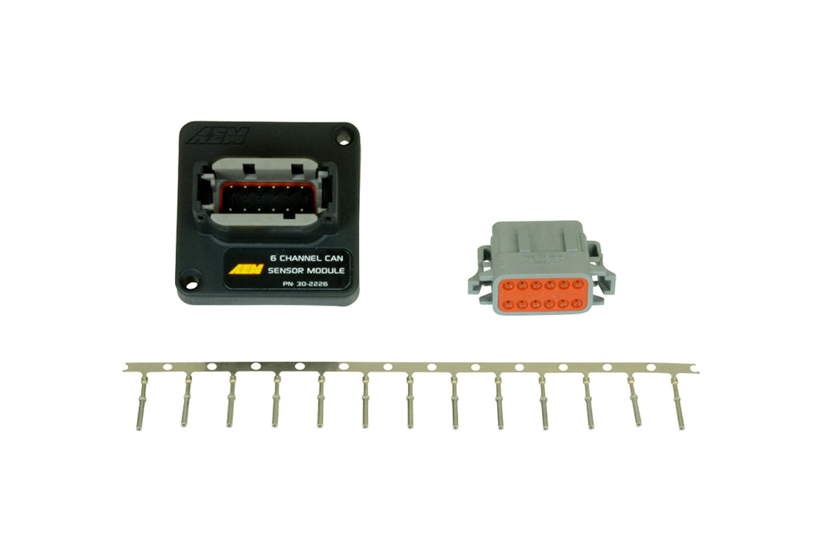 AEM Carbon 6 Channel CAN Sensor Module (30-2226)