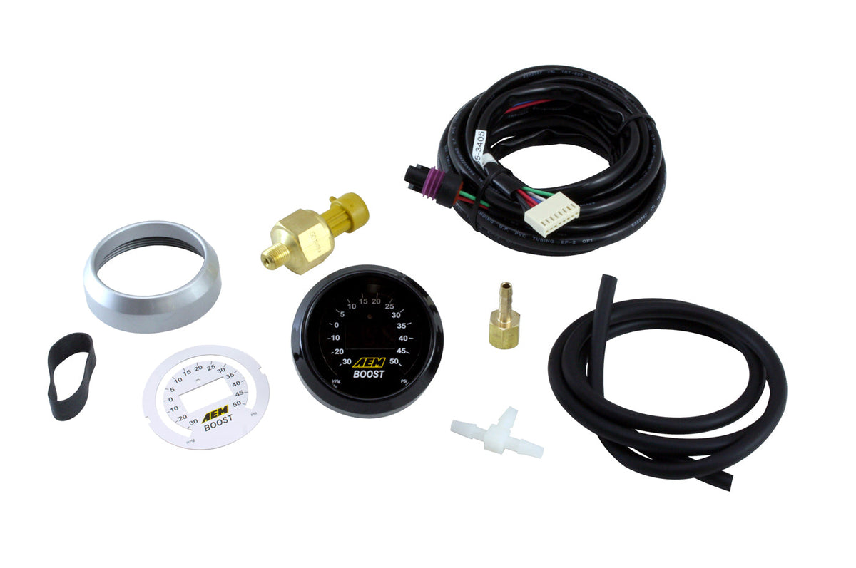 AEM Digital Boost Gauge 50 PSI (30-4408)