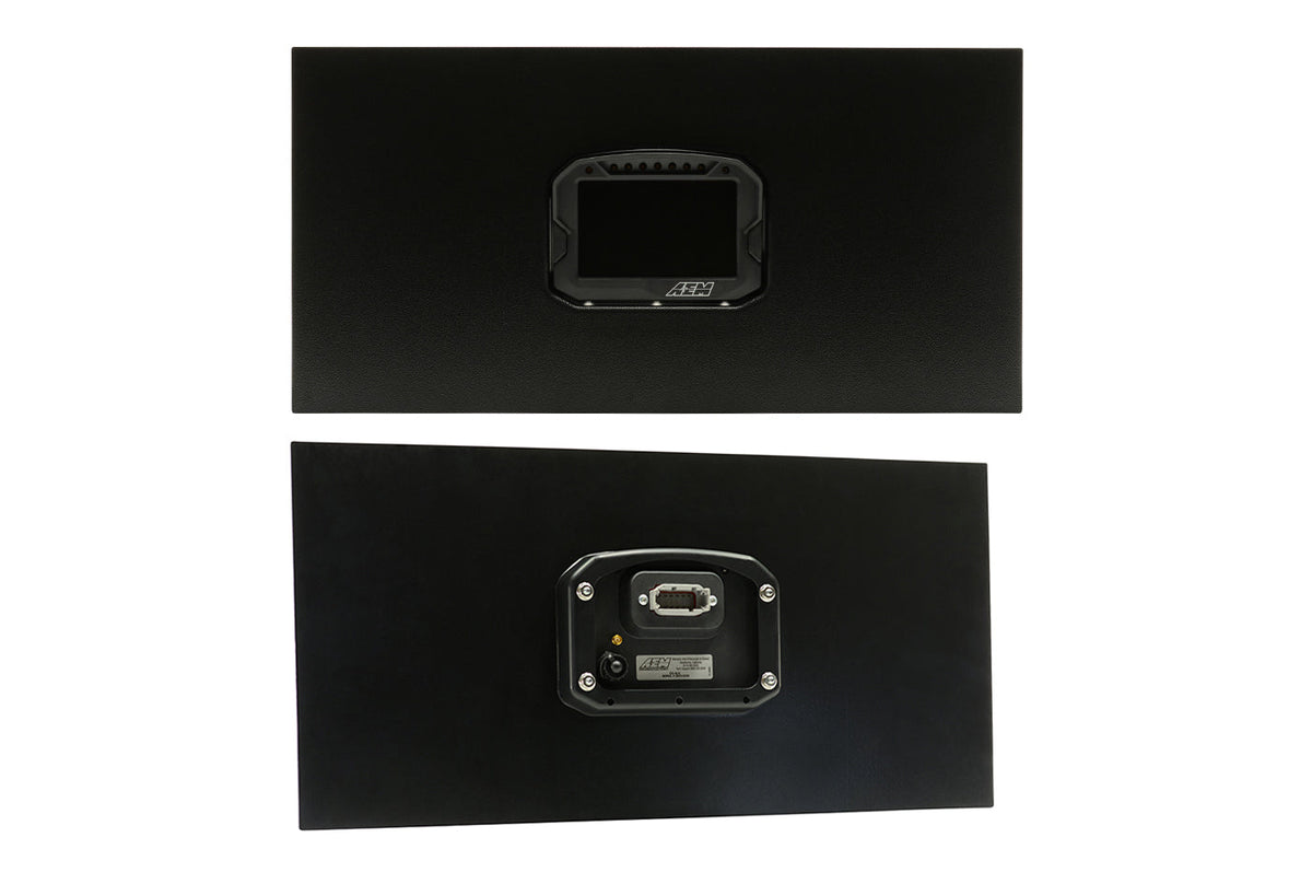 AEM CD-5 Carbon Dash Flush Mount Panel (30-5540) (CD5 sold separately.)