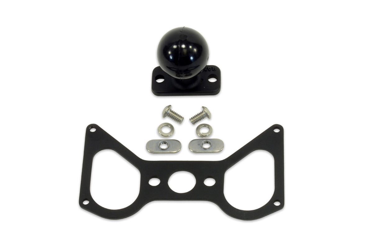 AEM CD-5 Carbon Dash Mounting Bracket and Ram Ball (30-5545)