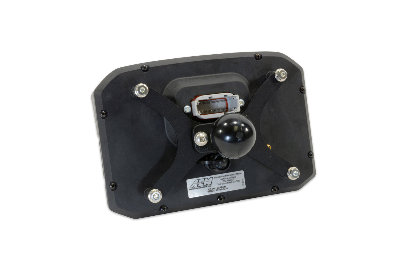 AEM CD-7 Carbon Dash Mounting Bracket and Ram Ball (30-5546)