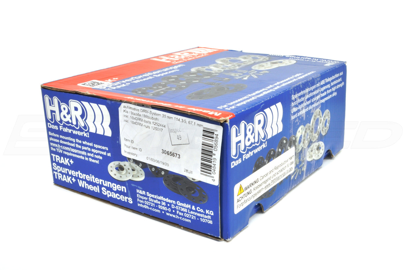 H&R Wheel Spacers 15mm for Evo DSM 3000GT 5x114.3 (3065673)