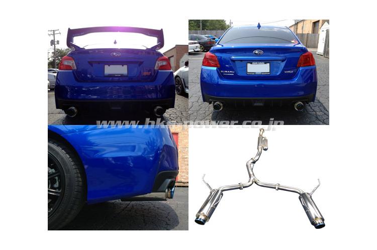 HKS Exhaust Hi Power for 2015+ WRX/STi (31006-BF001)